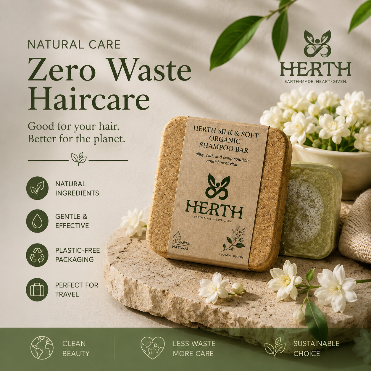 Zero Waste Haircare แชมพูก้อนลดขยะพลาสติก