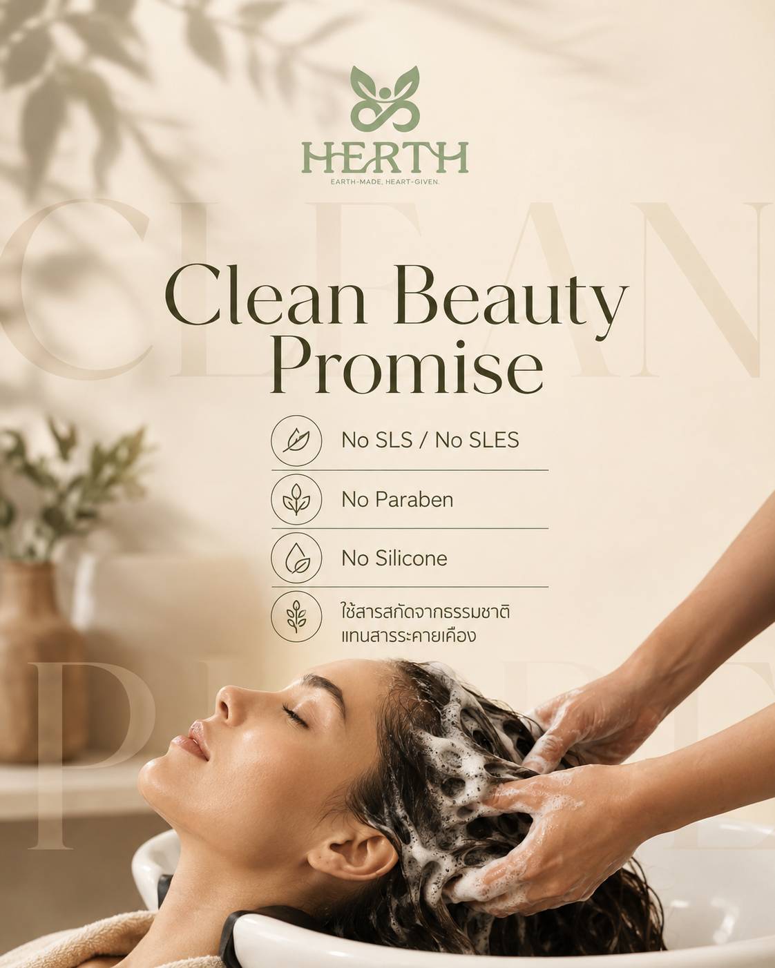 Clean Beauty Promise — คำสัญญาเรื่องความสะอาดและปลอดภัย